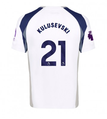 Tottenham Hotspur Dejan Kulusevski #21 Hemmatröja 2025-26 Kortärmad